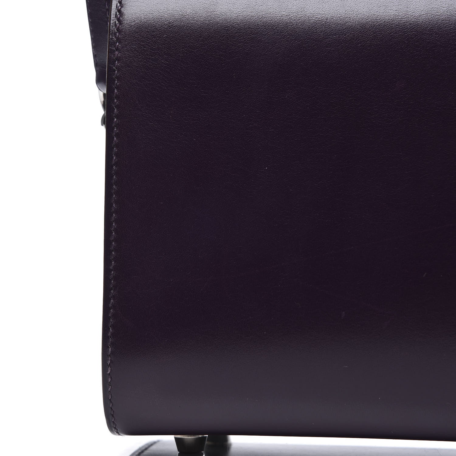 Hermes Box Handle Bag Raisin 11 of 17