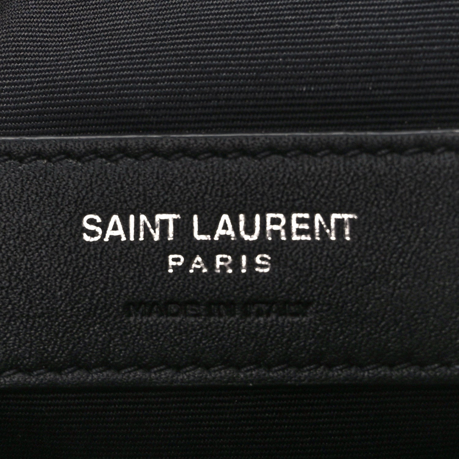 Saint Laurent Canvas Monogram Belt Bag Black 6 of 12