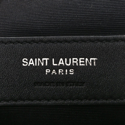 Saint Laurent Canvas Monogram Belt Bag Black 6 of 12