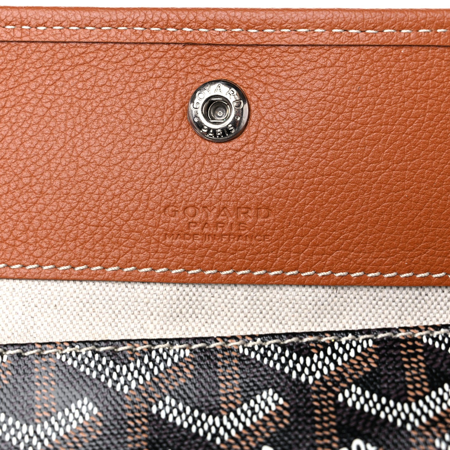 Goyardine Saint Louis GM Black Gold
