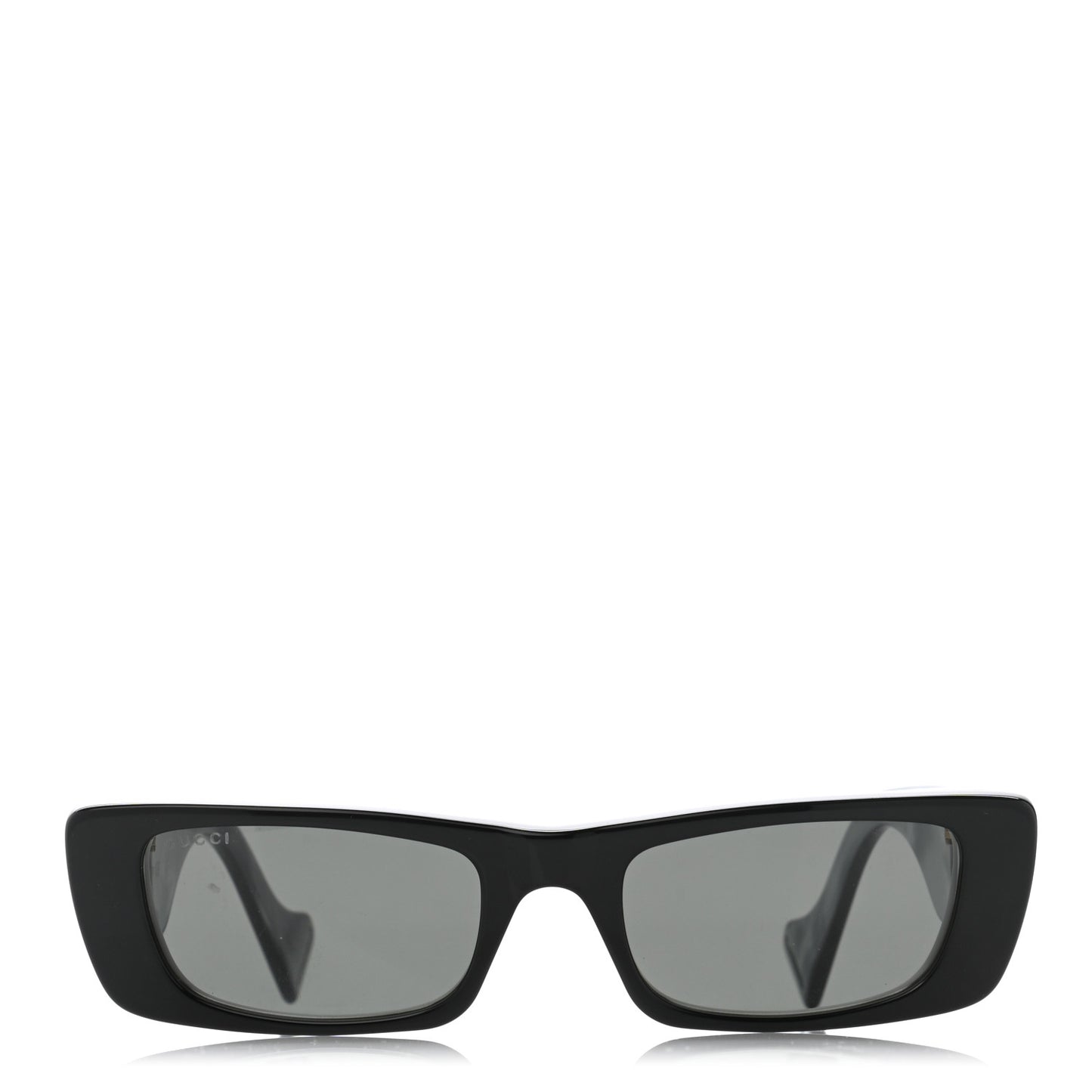 Acetate Rectangular Sunglasses GG0516S Black