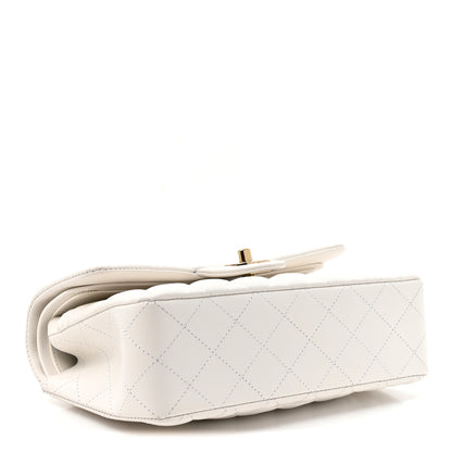 Chanel Caviar Quilted Small Double Flap White 4 of 11
