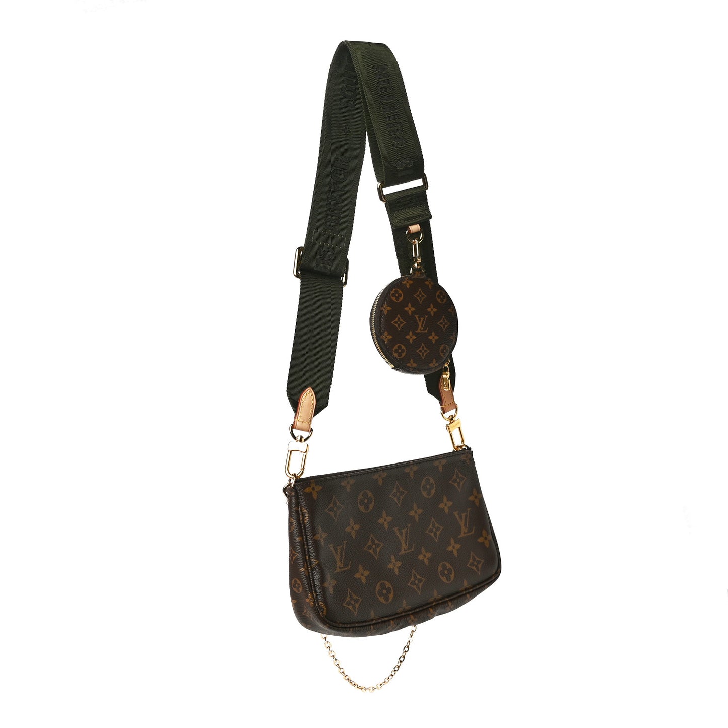 Monogram Multi Pochette Accessories Kaki