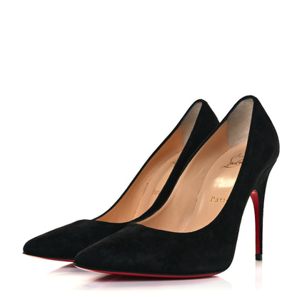 Christian Louboutin Veau Velours Alminette 100 Pumps 37.5 Black 3 of 10