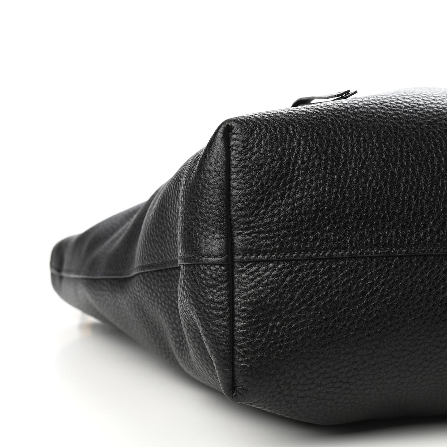Vitello Daino Tote Black