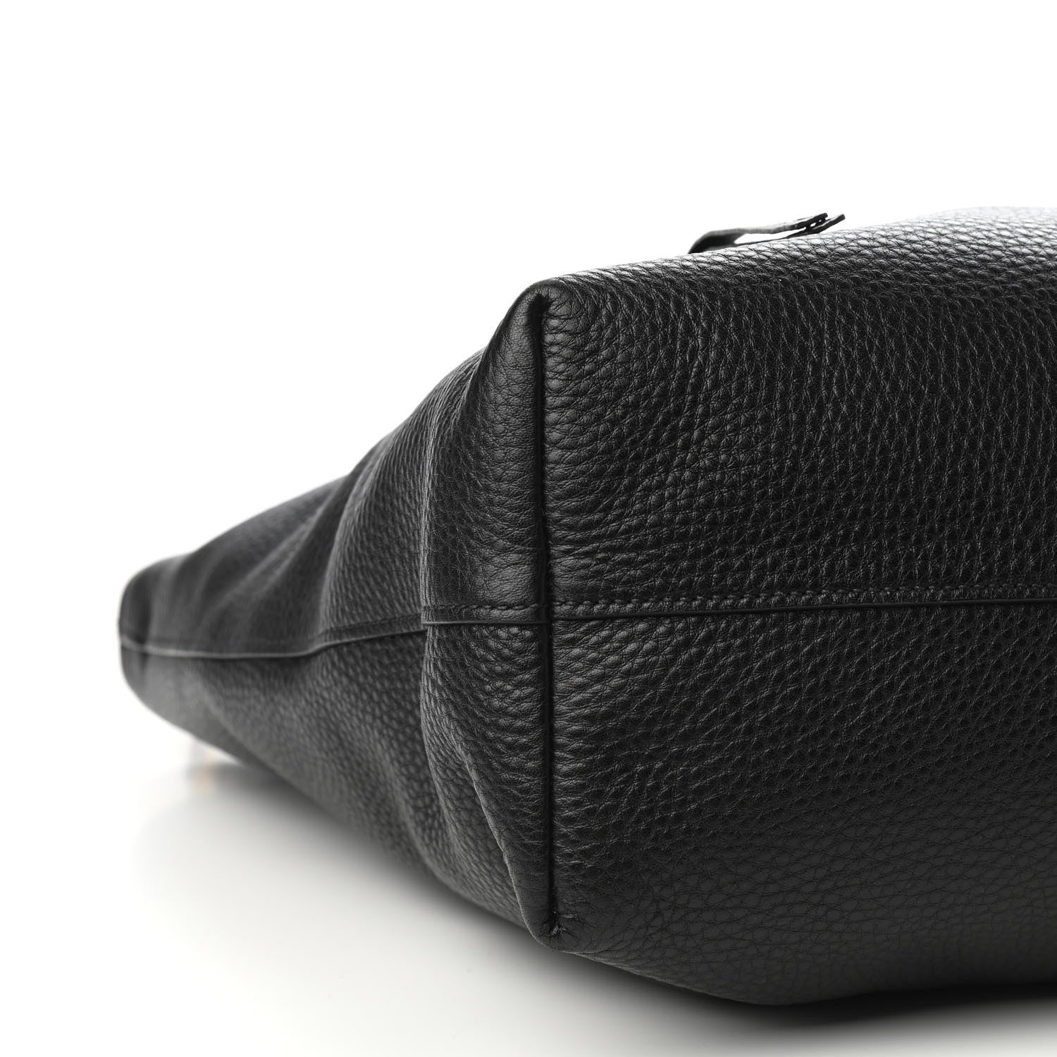 Prada Vitello Daino Tote Black 7 of 9