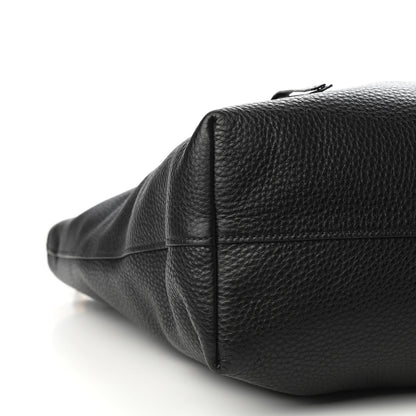 Prada Vitello Daino Tote Black 7 of 9