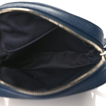 Louis Vuitton Taurillon Danube Slim PM Navy Black 4 of 9