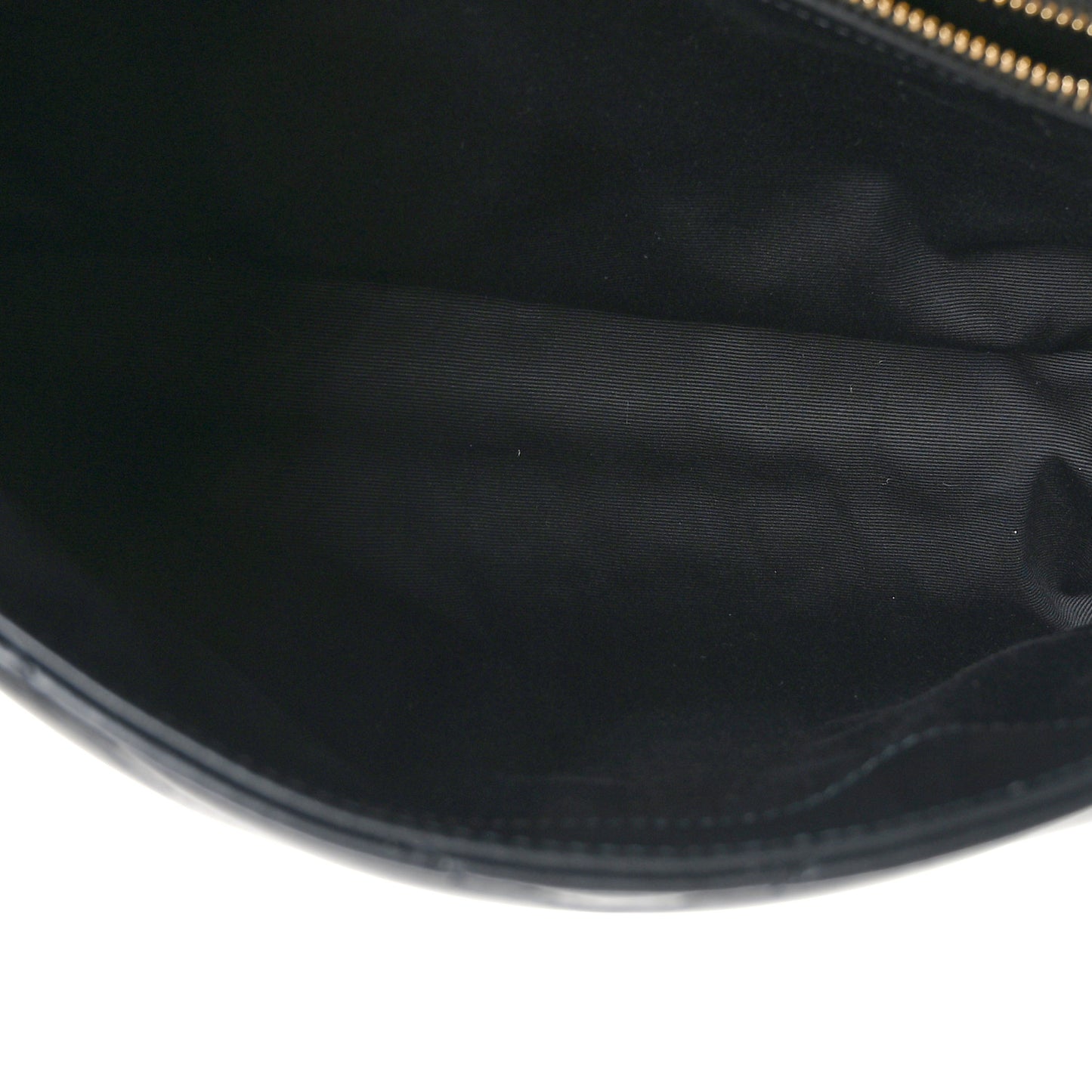 Calfskin Y Quilted Monogram Medium Loulou Chain Satchel Black
