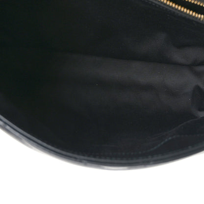 Saint Laurent Calfskin Y Quilted Monogram Medium Loulou Chain Satchel Black 5 of 9