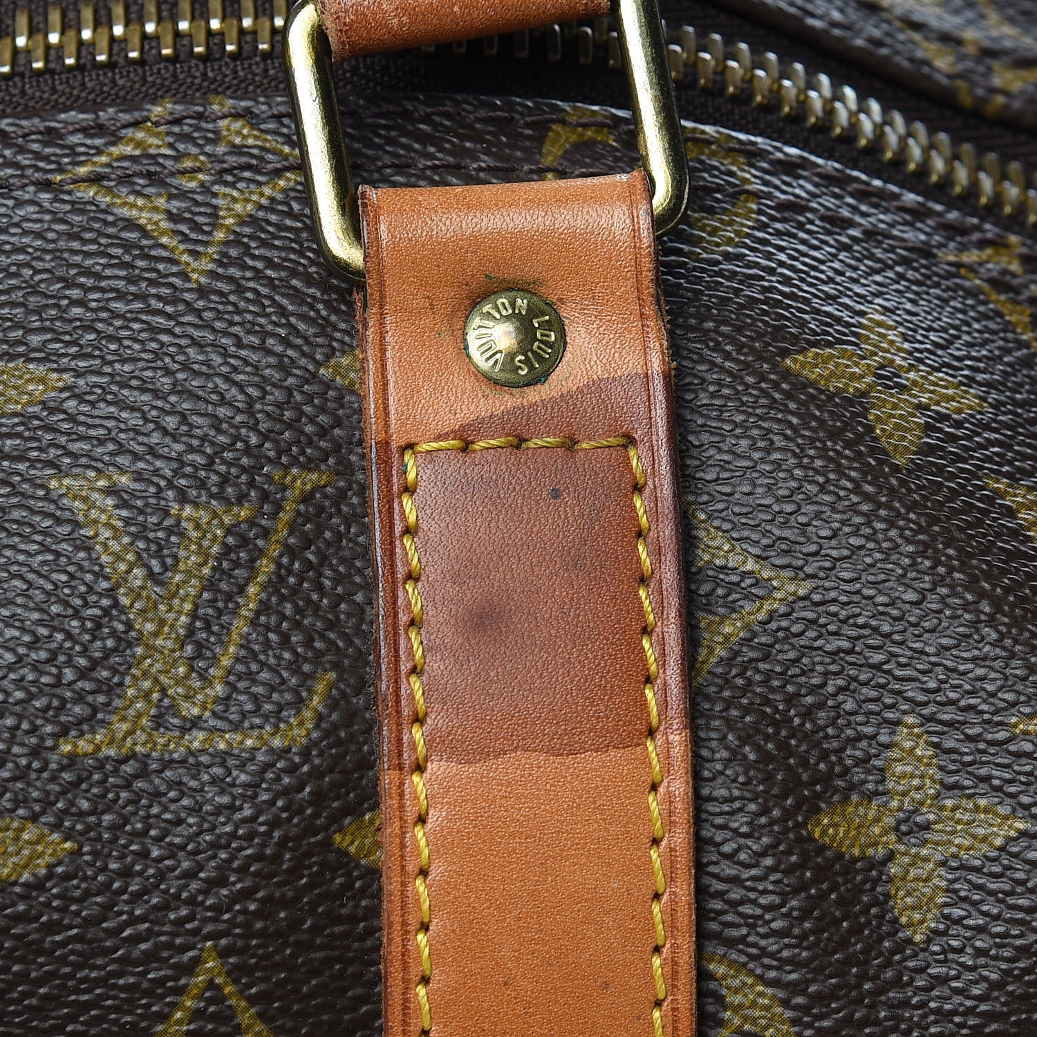 Louis Vuitton Monogram Keepall Bandouliere 50 24 of 37