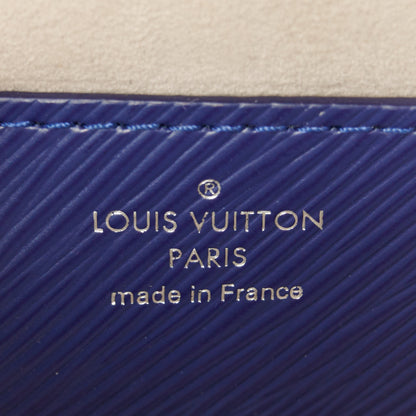 Louis Vuitton Epi Savane Twist Shoulder Bag MM Blue 7 of 11