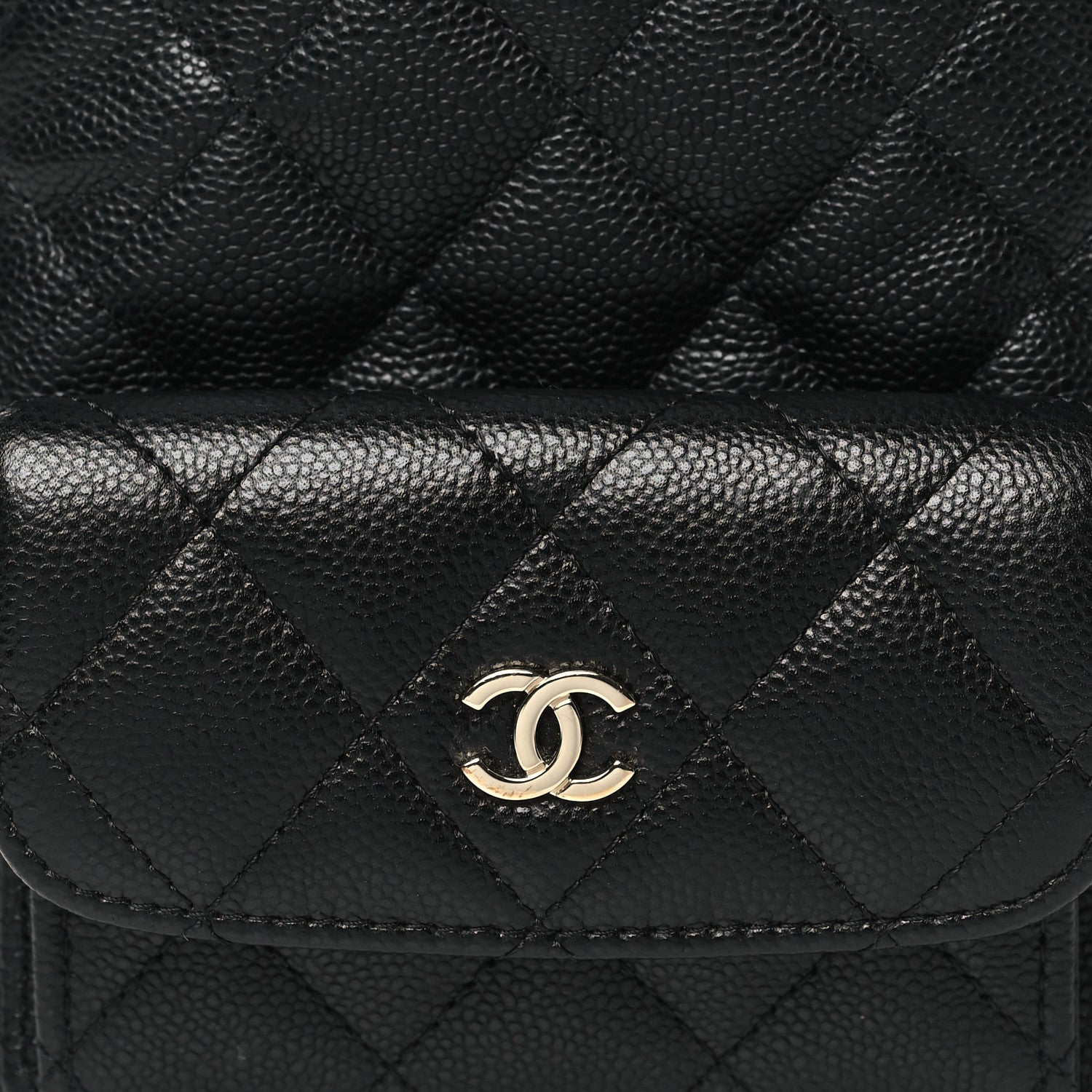 Chanel Caviar Quilted CC Mini Classic Backpack Black 8 of 11
