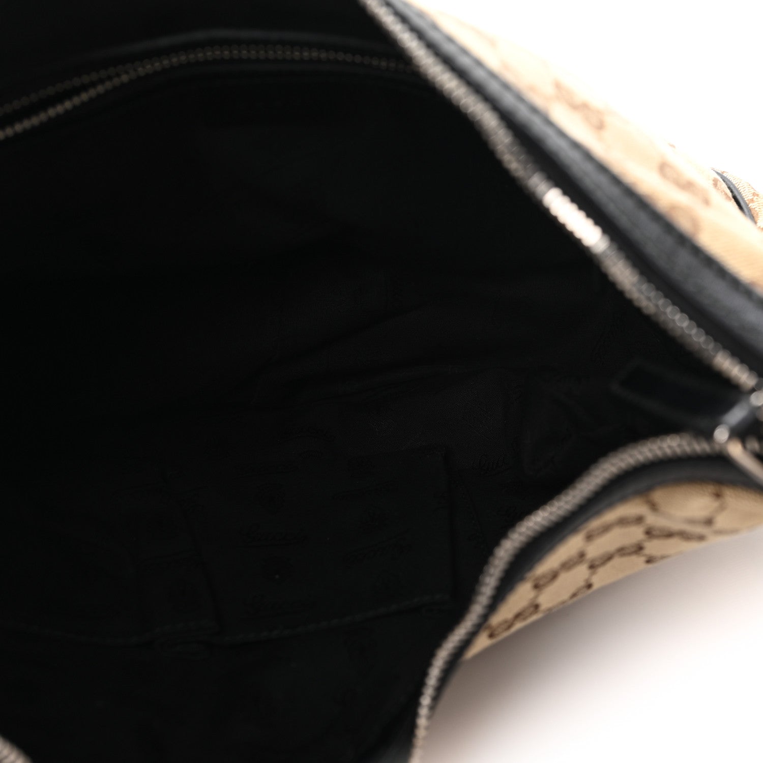 Gucci Monogram Medium GG Twins Hobo Black 5 of 11