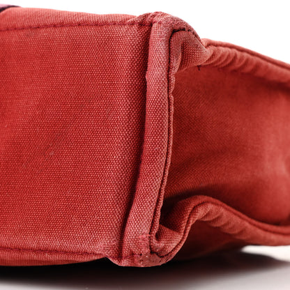 Hermes Canvas Tout Fourre PM Red 9 of 15