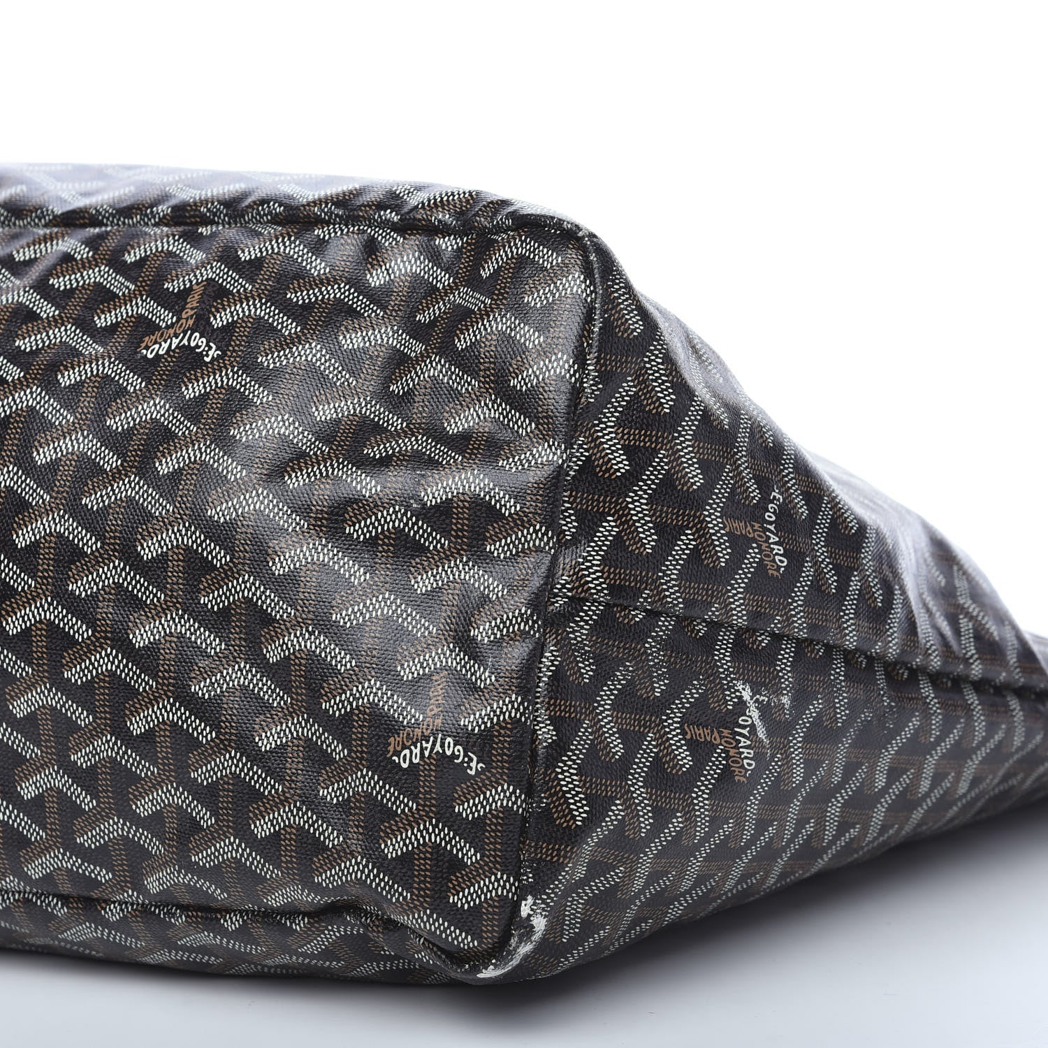 Goyard Goyardine Saint Louis GM Black Gold 9 of 15