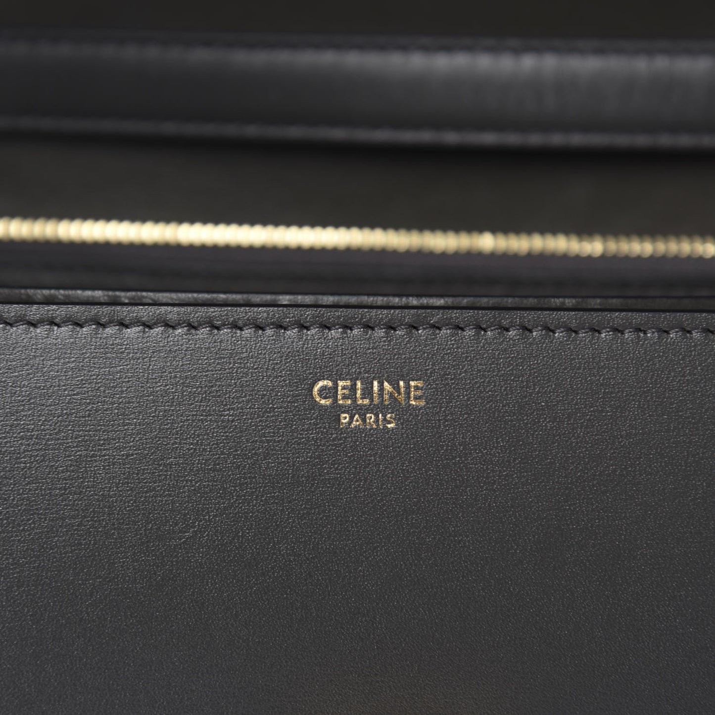 Box Calfskin Medium Classic Box Flap Bag Anthracite