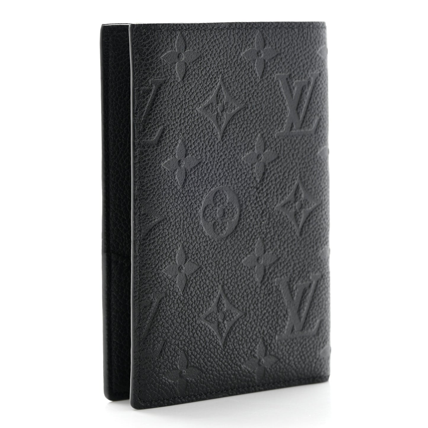 Empreinte Monogram Passport Cover Black
