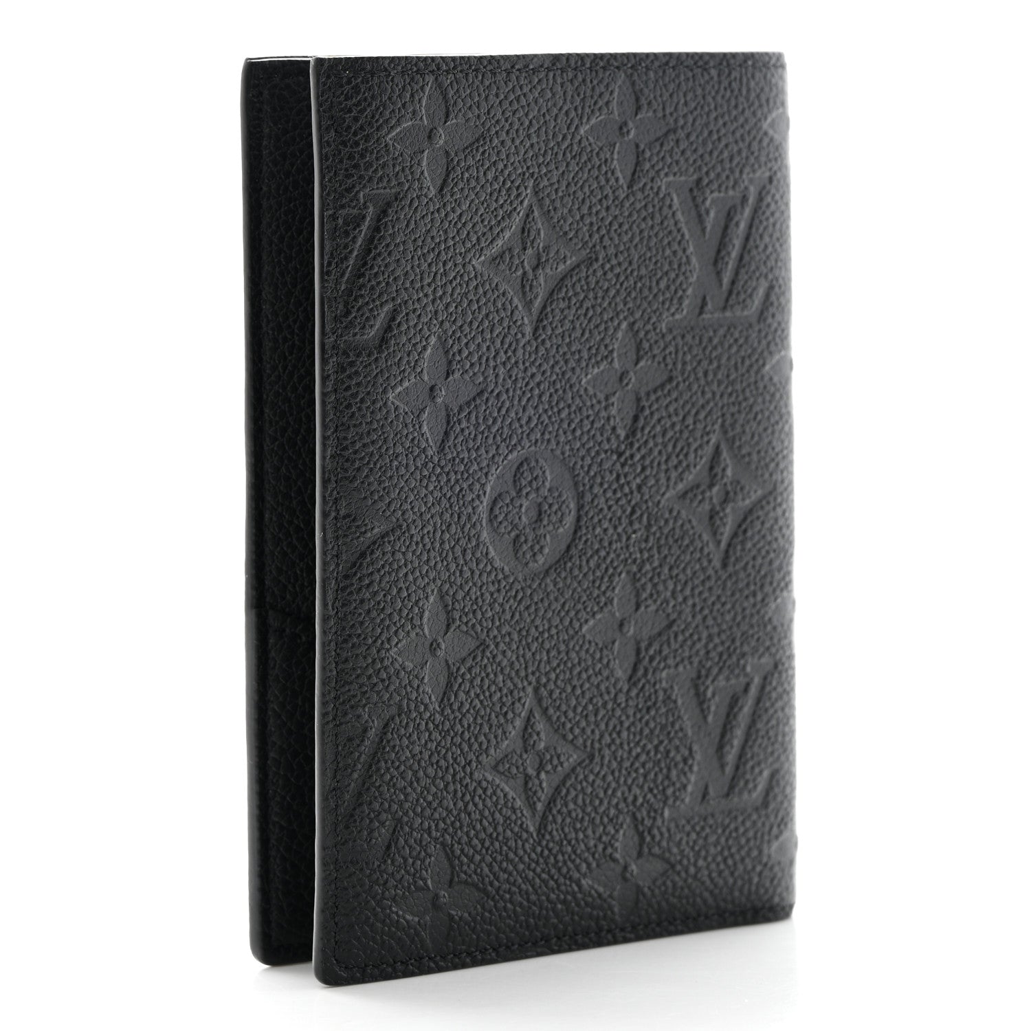 Louis Vuitton Empreinte Monogram Passport Cover Black 3 of 9