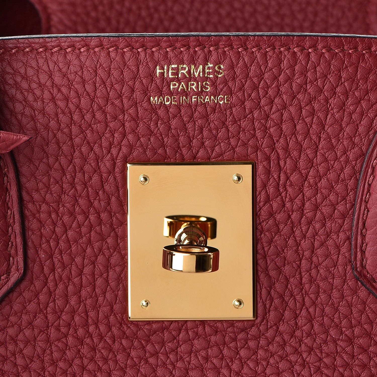 Hermes Togo Birkin 30 Rouge Grenat 26 of 34