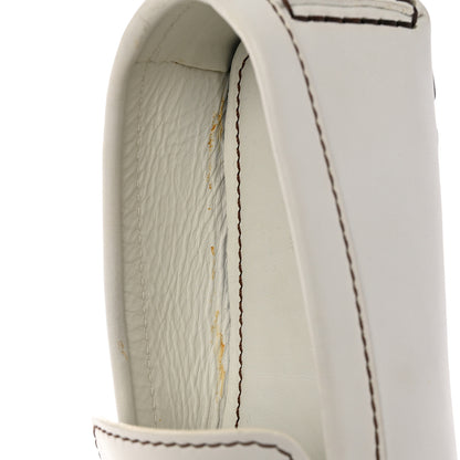 Louis Vuitton Calfskin Mens Monte Carlo Car Shoe Moccasin Loafers 8.5 White 9 of 12