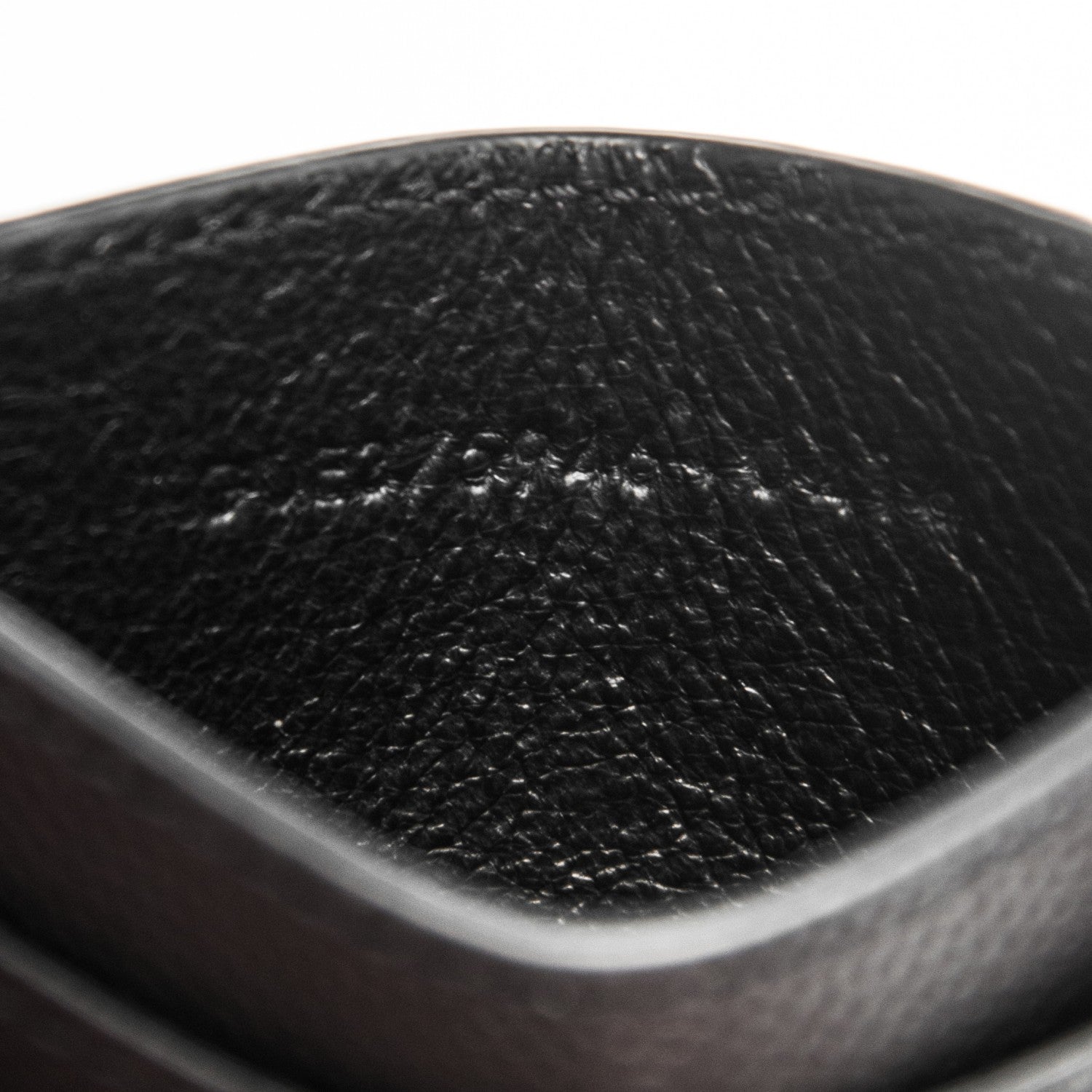 Saint Laurent Grain De Poudre Card Case Black 7 of 7