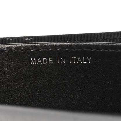 Chanel Distressed Patent Quilted Boy Flap Card Holder Wallet Black 7 of 10