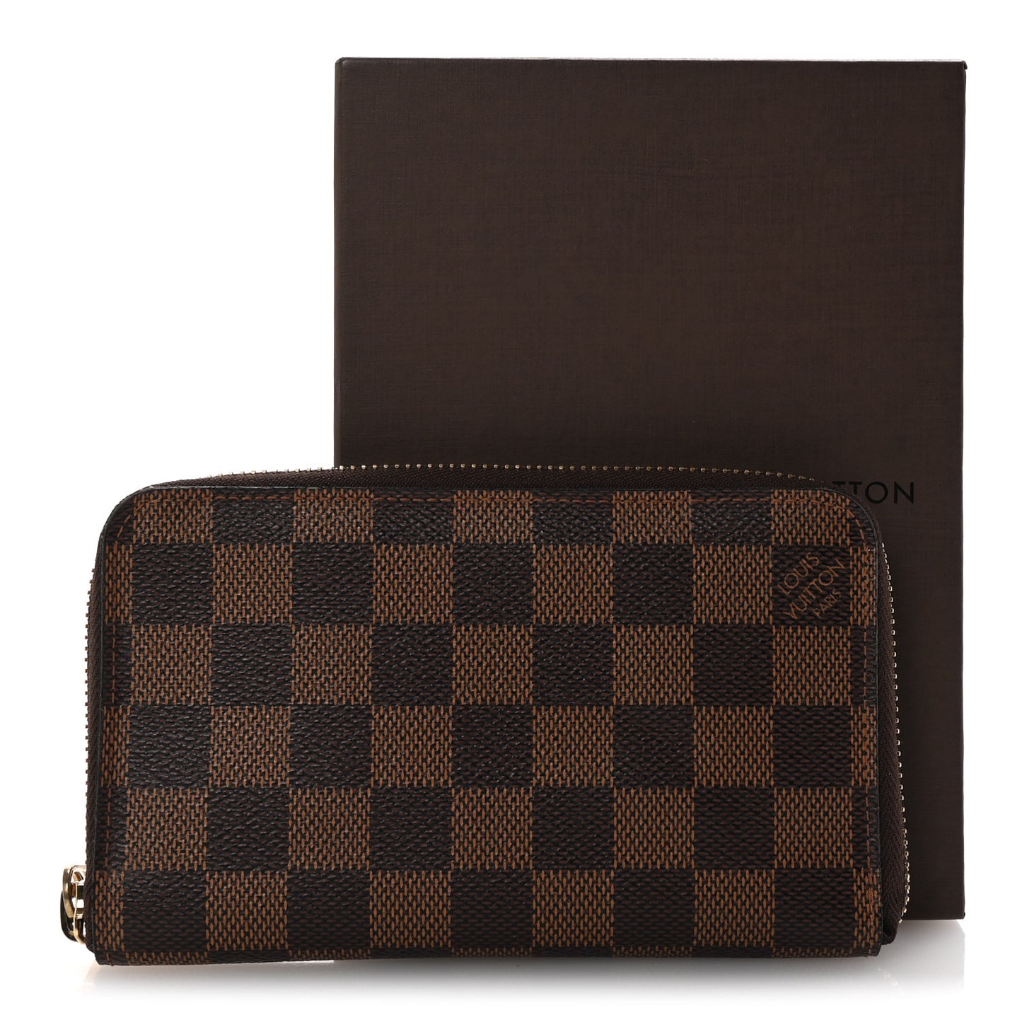 Damier Ebene Zippy Compact Wallet