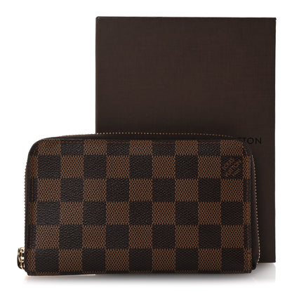 Louis Vuitton Damier Ebene Zippy Compact Wallet 7 of 7