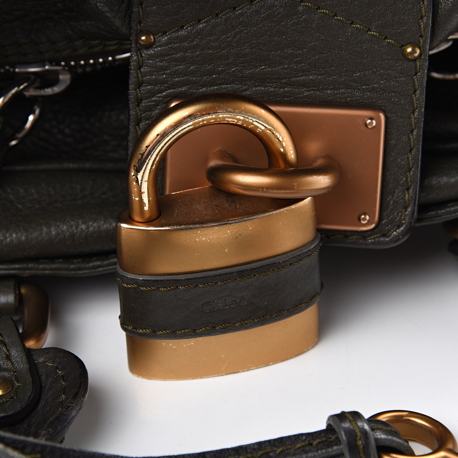 Chloe Calfskin Paddington Satchel Brown 8 of 15