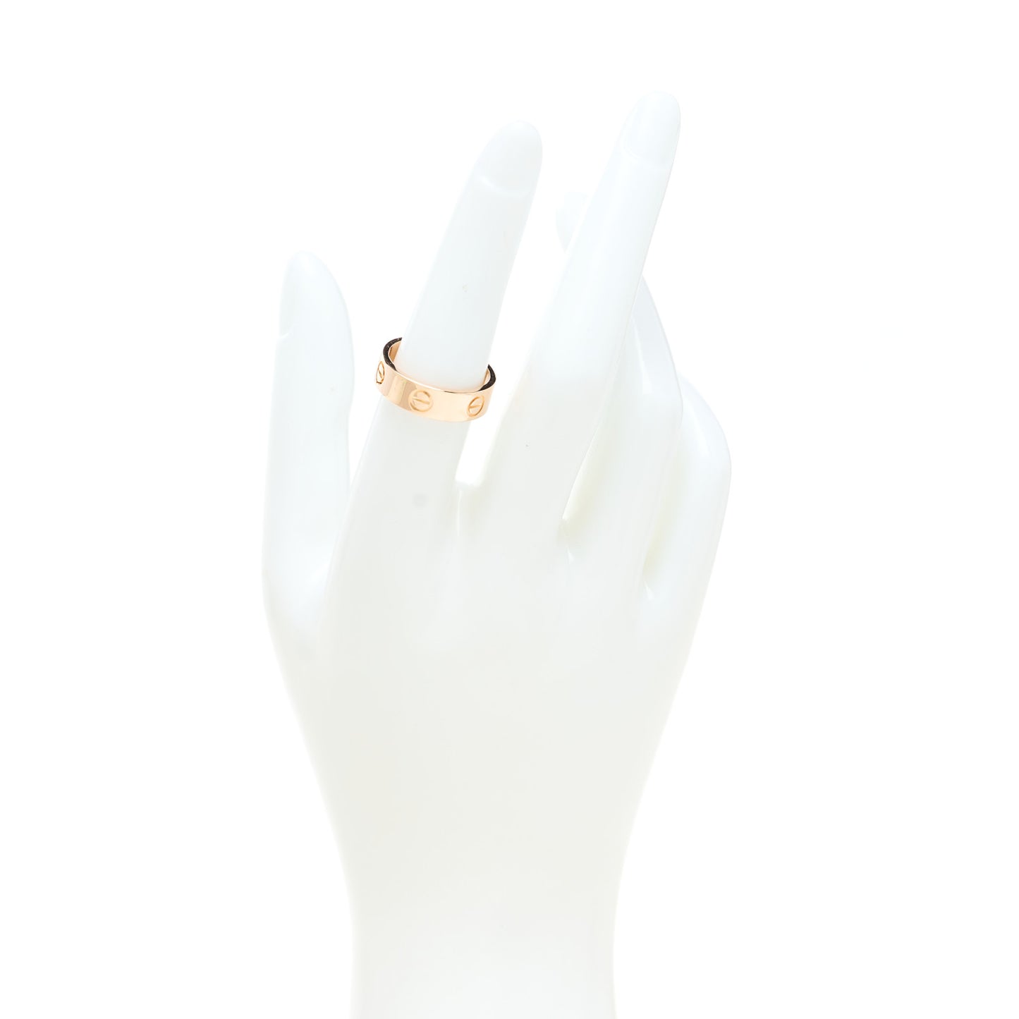 18K Pink Gold 5.5mm LOVE Ring 53 6.5