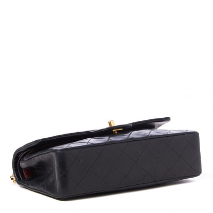 Chanel Lambskin Quilted Small Double Flap Black 3 of 9