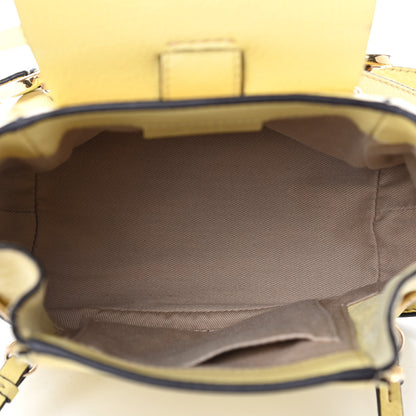 Chloe Suede Calfskin Mini Faye Backpack Lemonade 4 of 7