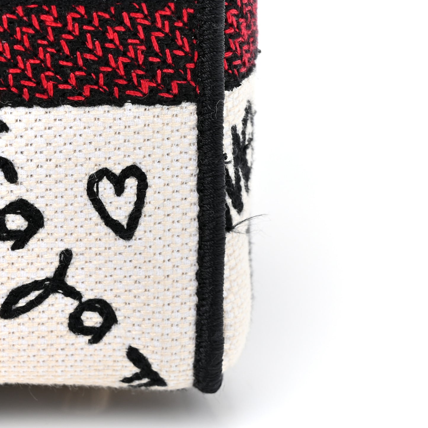Canvas Medium DiorAmour Graffiti Lady D-Lite Latte