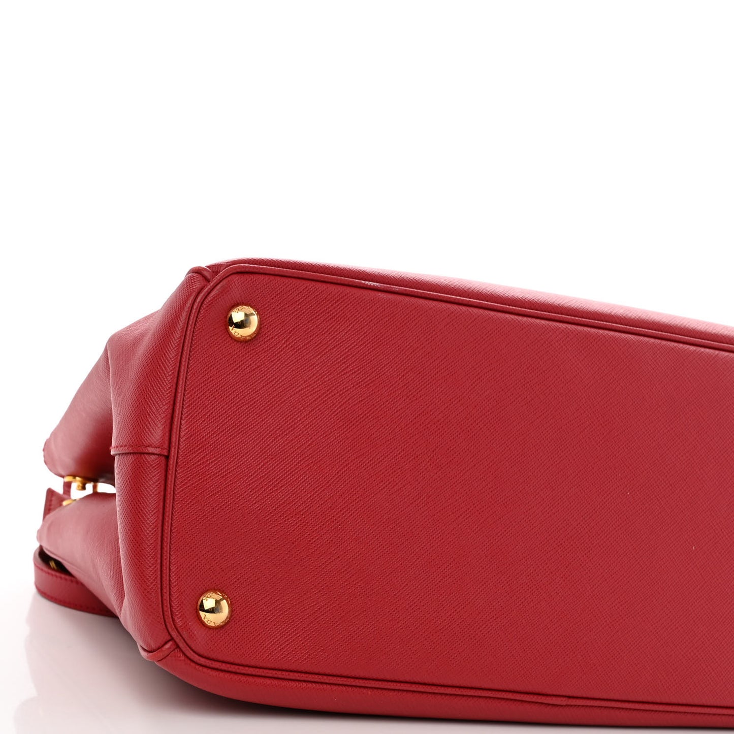 Saffiano Lux Medium Tote Fuoco