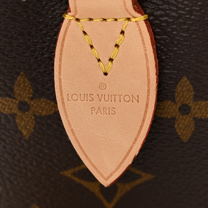 Louis Vuitton Monogram Speedy Bandouliere 20 Black 6 of 10