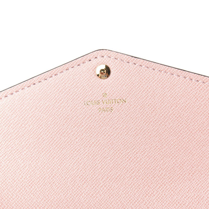 Louis Vuitton Monogram Sarah Wallet NM Rose Ballerine 5 of 5