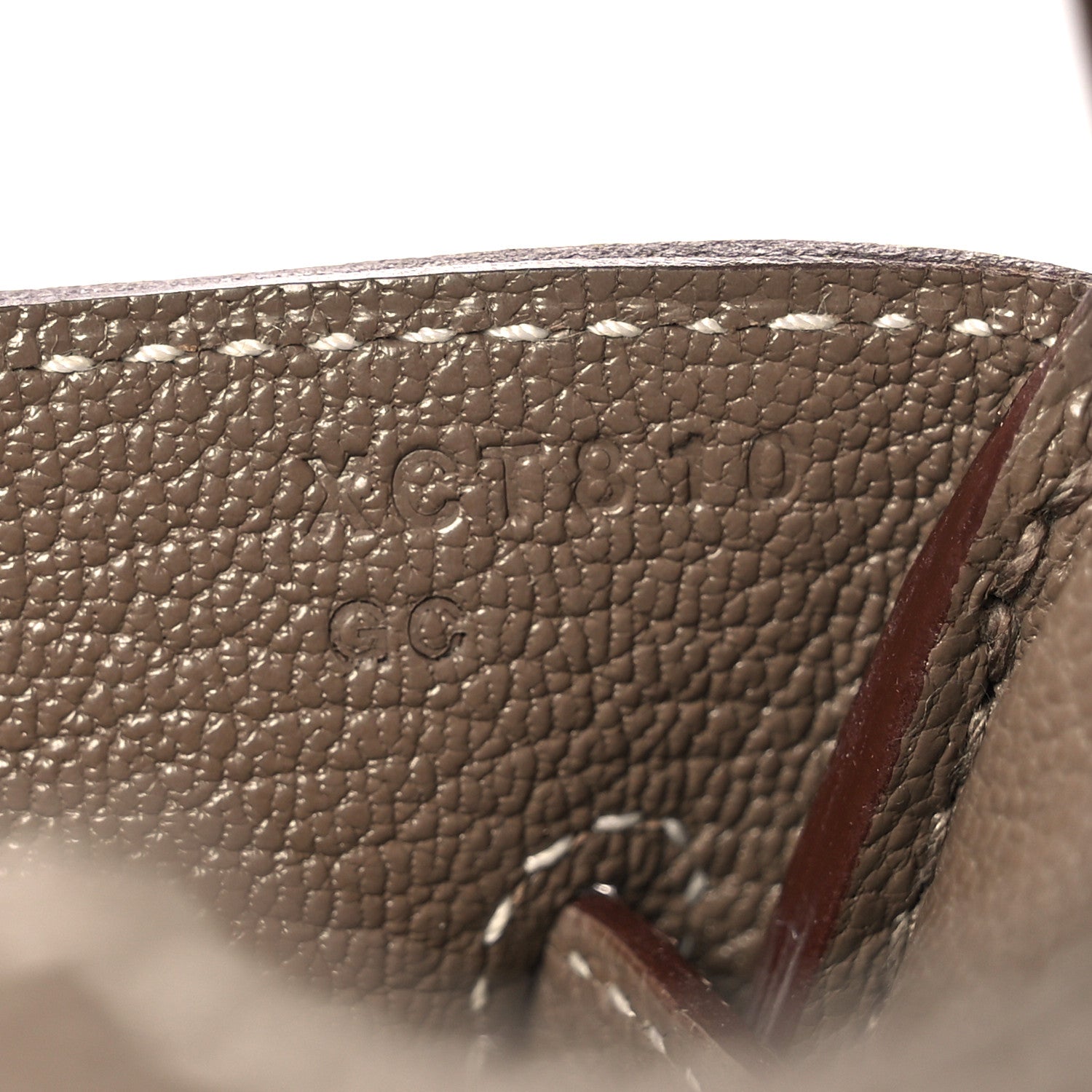 Hermes Togo Birkin 30 Etoupe 28 of 34