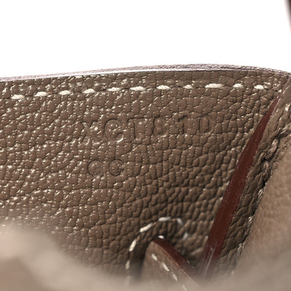 Hermes Togo Birkin 30 Etoupe 28 of 34