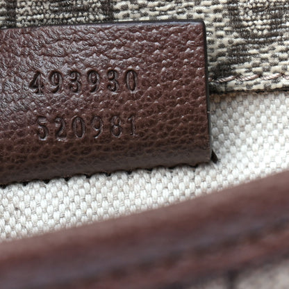 Gucci GG Supreme Monogram Neo Vintage Web Belt Bag Brown 7 of 9