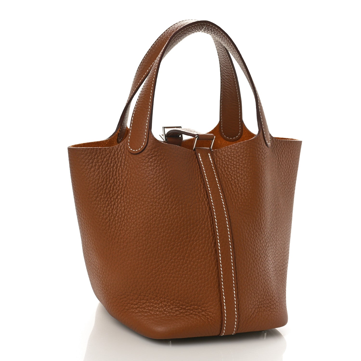 Hermes Taurillon Clemence Picotin Lock 18 PM Gold 2 of 8