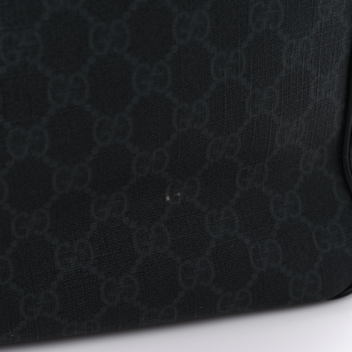Gucci GG Plus Monogram Medium Flap Messenger Bag Black 12 of 17