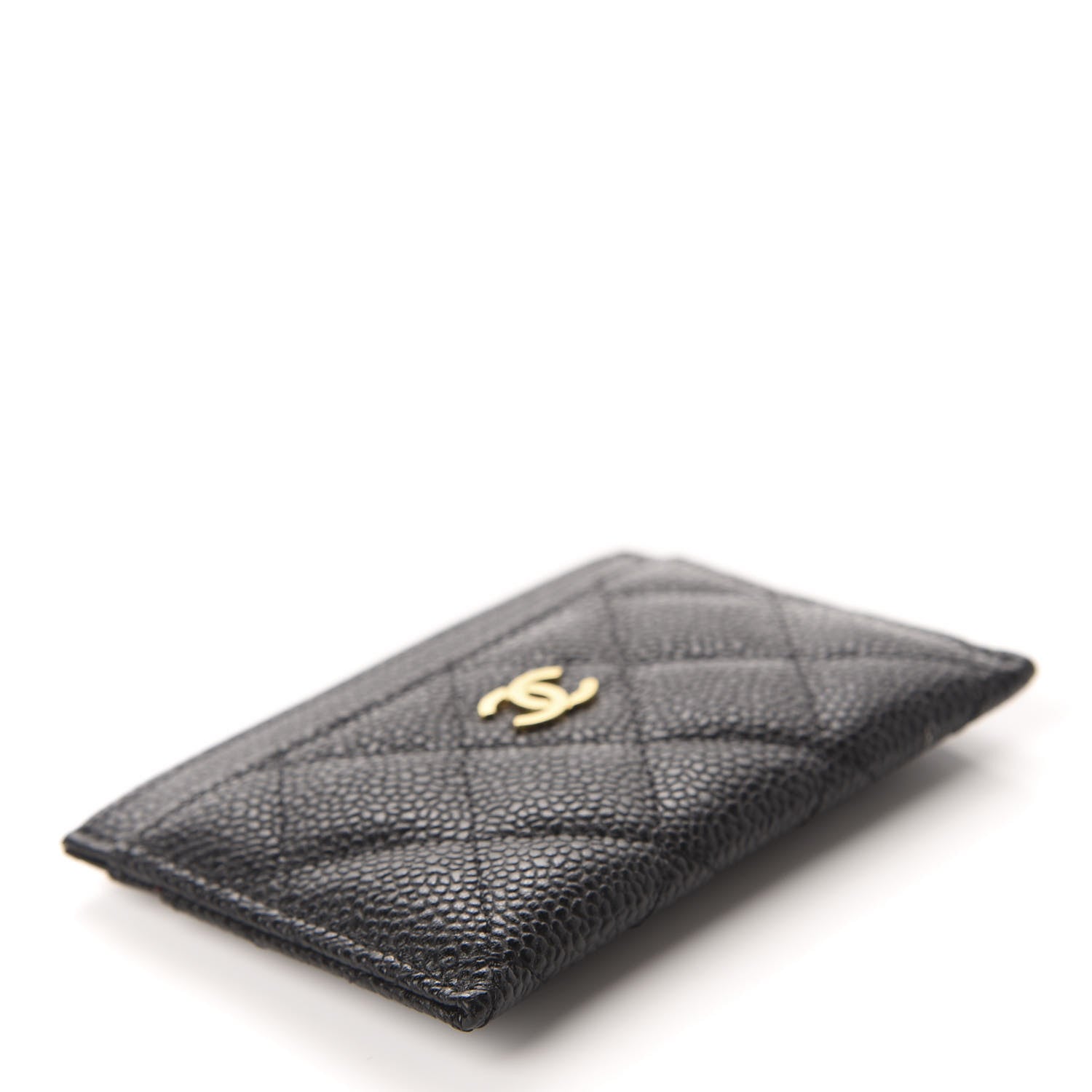 Chanel Caviar Quilted Card Holder Black 4 of 9
