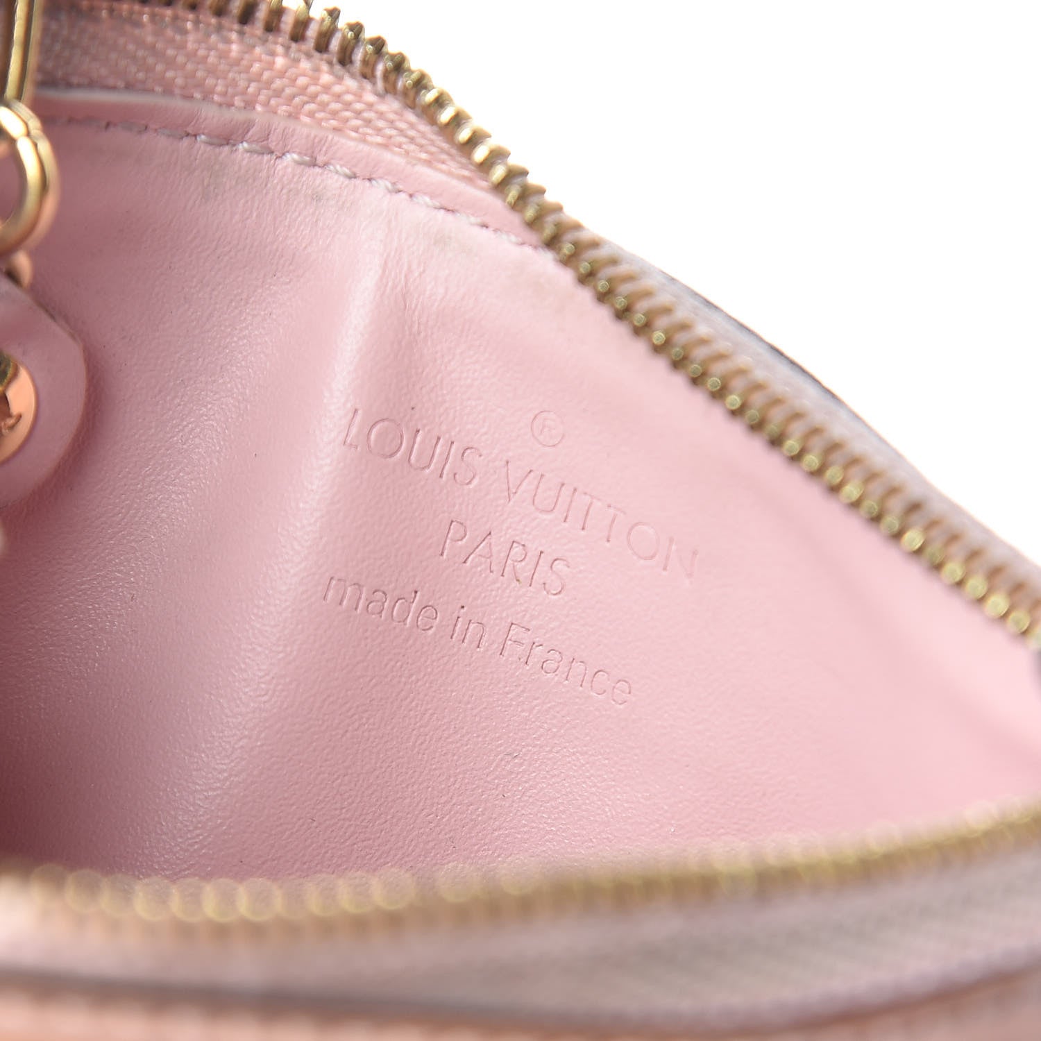 Louis Vuitton Vernis Key Pouch Rose Ballerine 6 of 13
