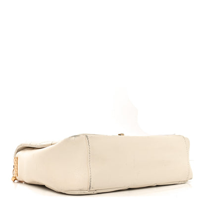 Chanel Lambskin Quilted CC Coin Flap Bag White 4 of 10