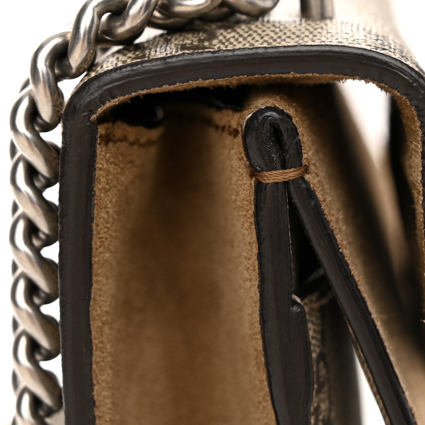 GG Supreme Monogram Mini Dionysus Shoulder Bag Taupe