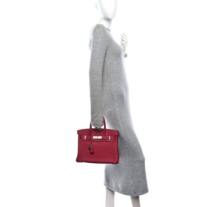 Hermes Togo Birkin 30 Rubis 2 of 10