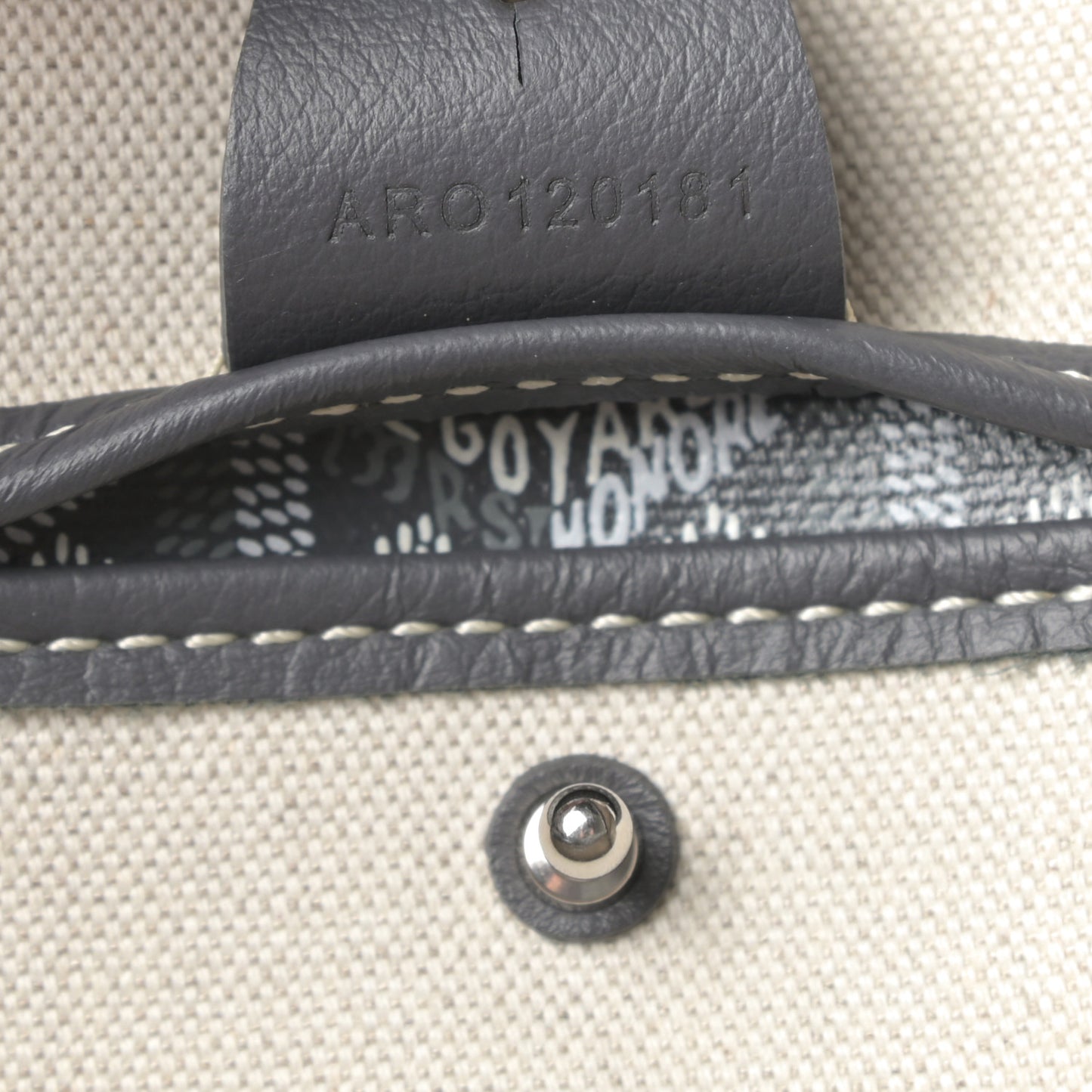 Goyardine Artois MM Grey