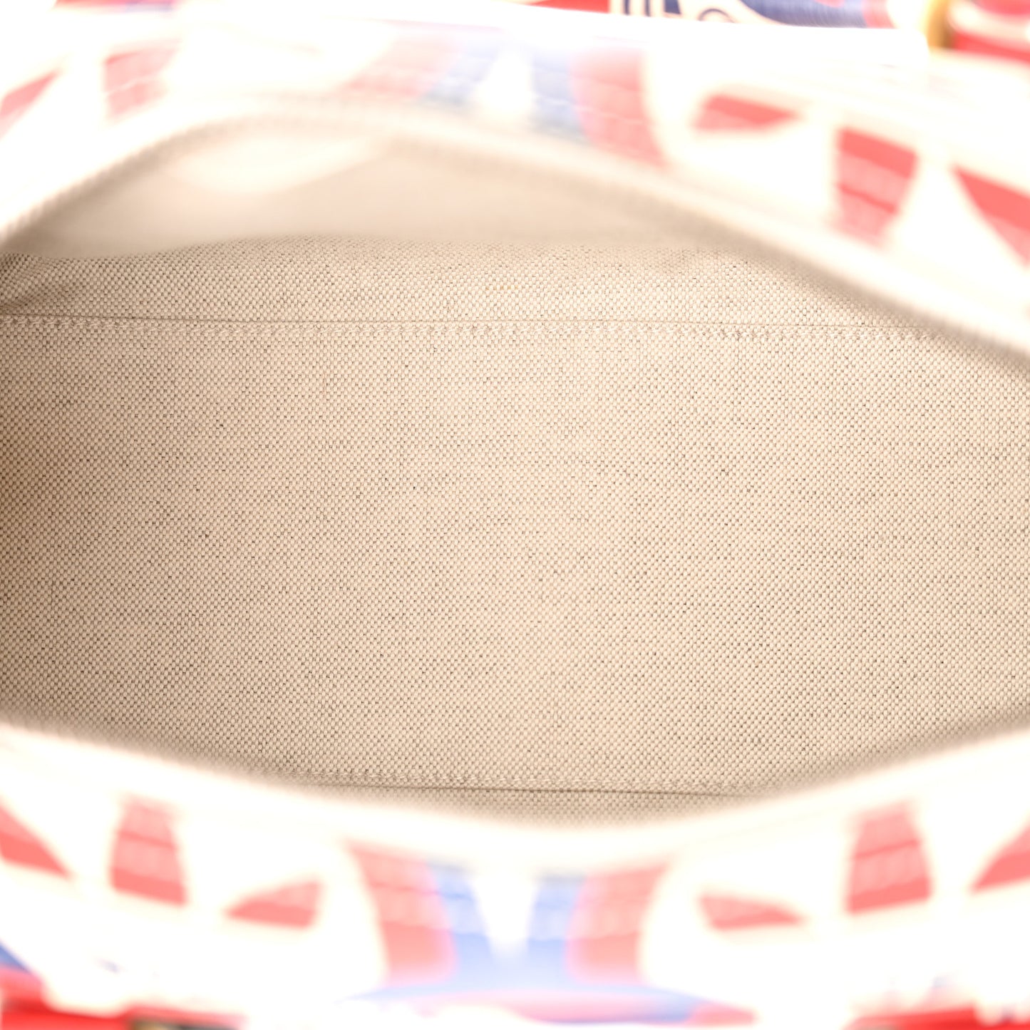 X ADIDAS Shangai Calfskin Web Trefoil Interlocking G Mini Duffle Bag Red White Blue