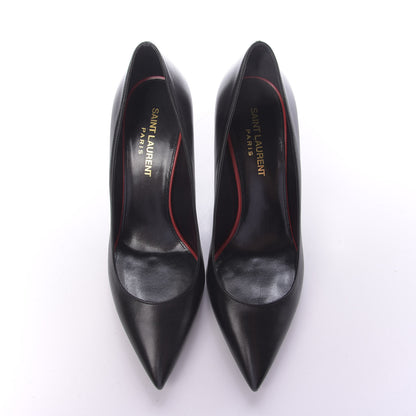 Saint Laurent Calfskin Anja 85 Pumps 36 Black 6 of 10